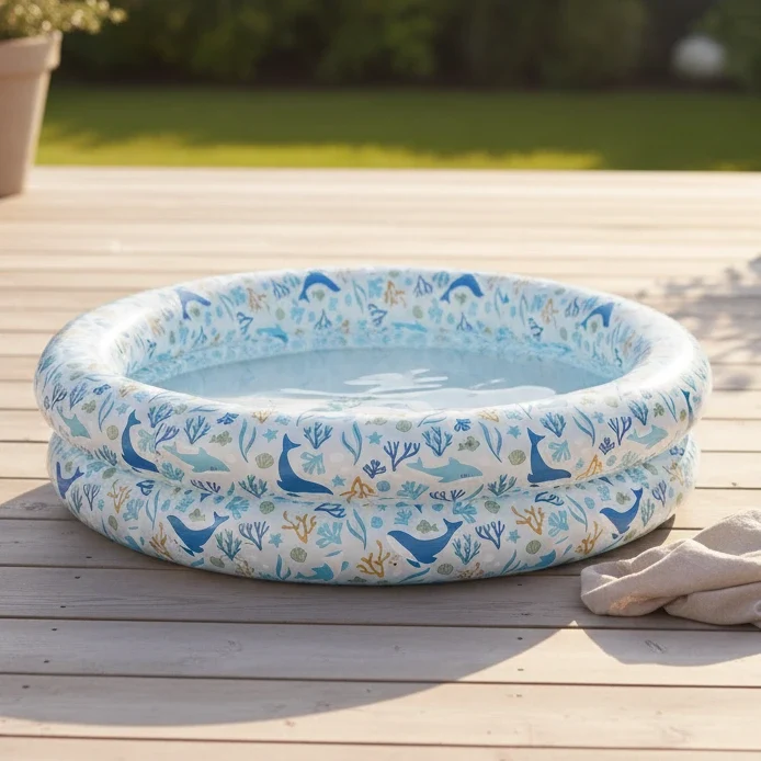 Planschbecken Ocean Dreams Blue 80 cm – ab 2 Jahren
