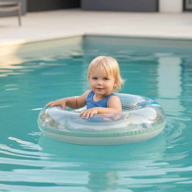 Schwimmring Fresh Greens Grün 50 cm – ab 3 Jahren