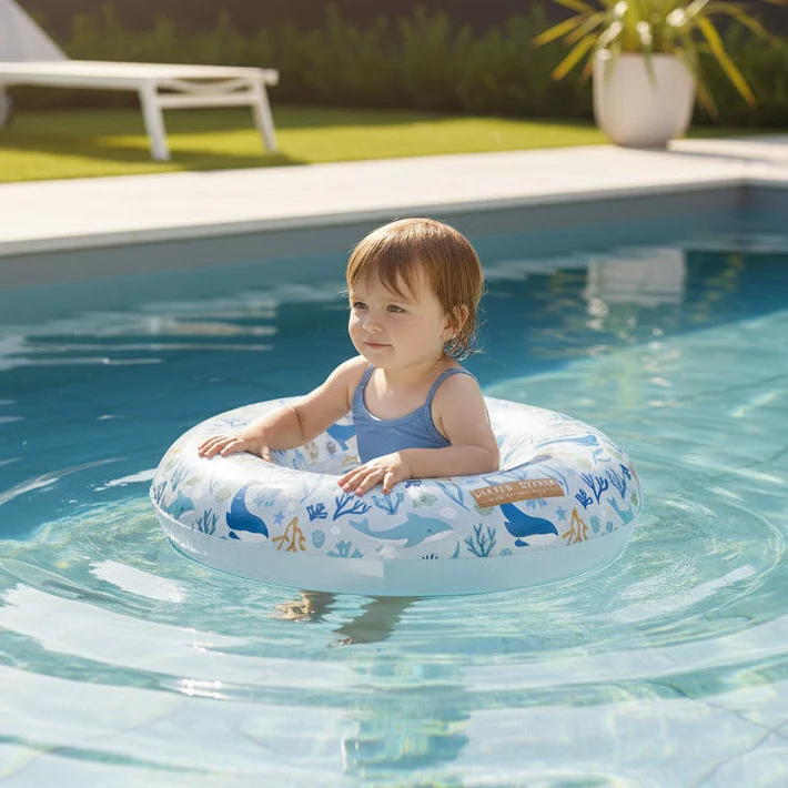 Schwimmring Kinder Blau 50 cm – Ocean Dreams, ab 3 Jahren