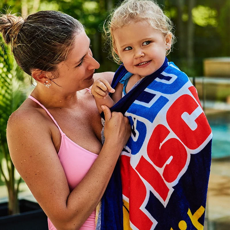 Serviette de plage Club Piscine