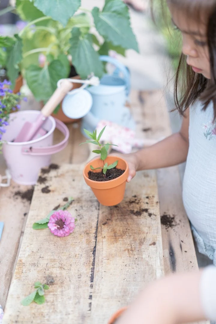 Kinder-Garteneimer Fairy Garden aus Metall