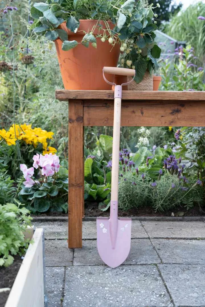 Personalisierte Kinderschaufel Fairy Garden Rosa – ab 4 Jahren