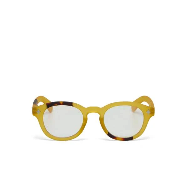 Occhiali da Lettura Anti Luce Blu Milano Giallo Havana +2,50 OKKIA