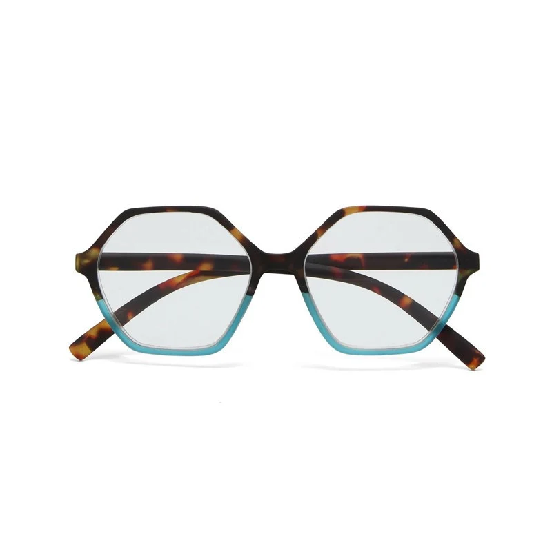 Occhiali da Lettura Modello Venezia +1.5 Avana e Blu OKKIA