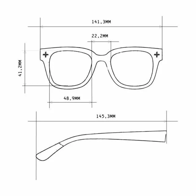 Occhiali da Lettura Anti Luce Blu Giovanni MagFrame +2.50 Nero Grigio OKKIA