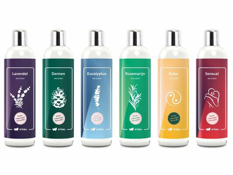 W'eau geurenpakket - 6 x 250 ml