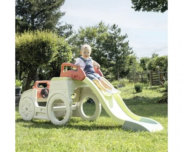 Smoby Adventure Car met glijbaan en zandbak
