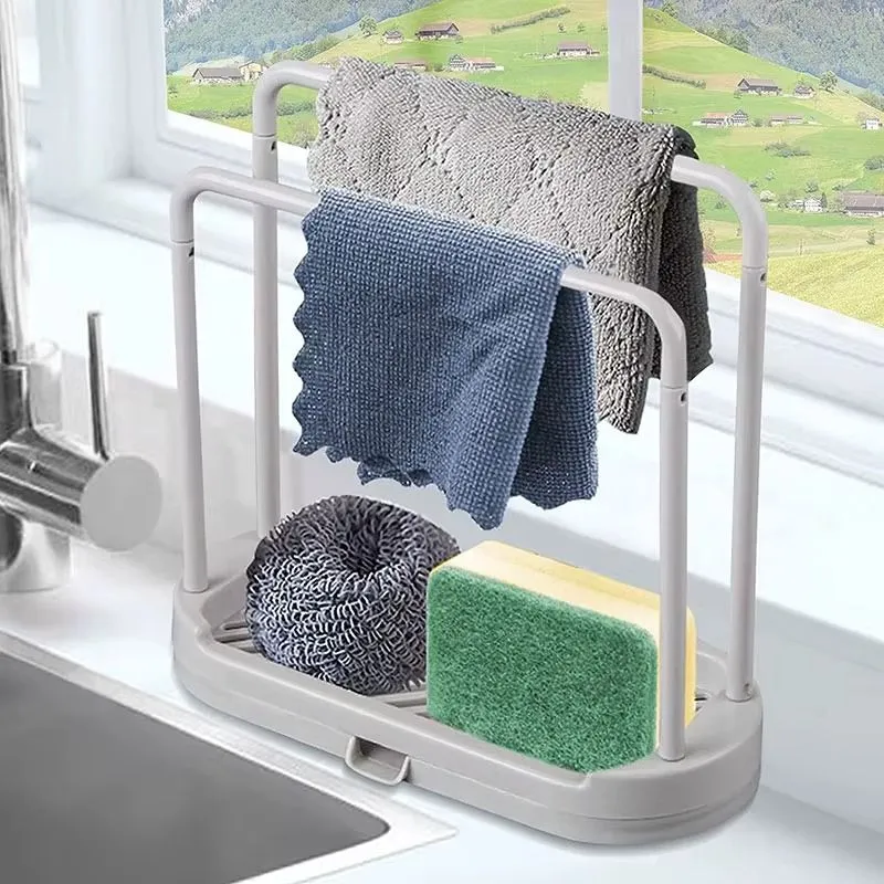 SoapRack - Bærbar sæbeholder med indbygget krog til hjemmebrug