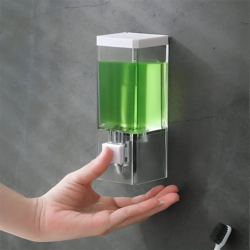 SoapCraft - Vægmonteret sæbedispenser med rektangulær form