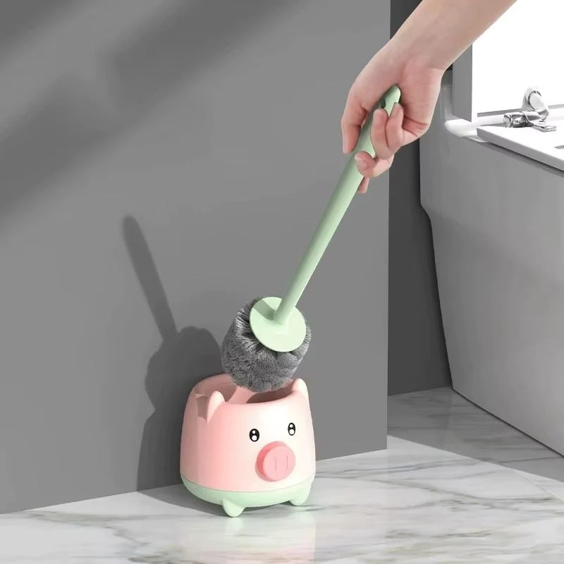 BrushHog - Væghængt børste med gris inspireret design