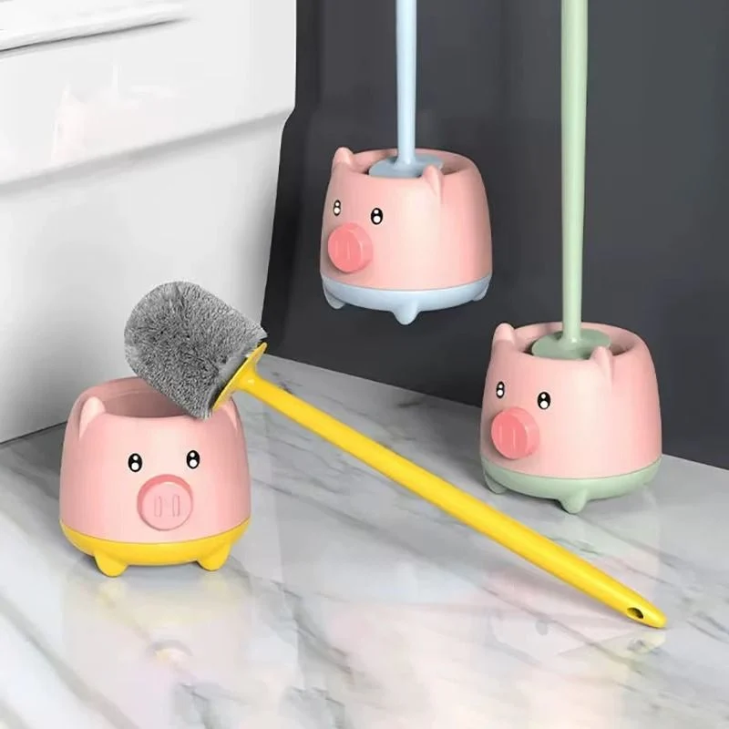 BrushHog - Væghængt børste med gris inspireret design