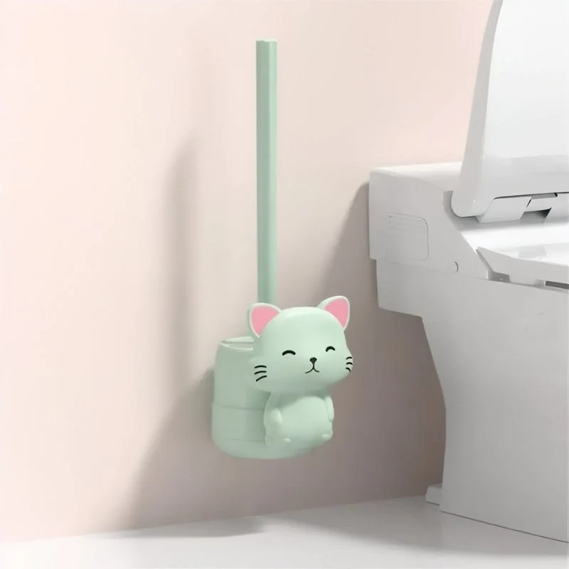BrushPaw - Vægmonteret børsteholder med katteinspireret design