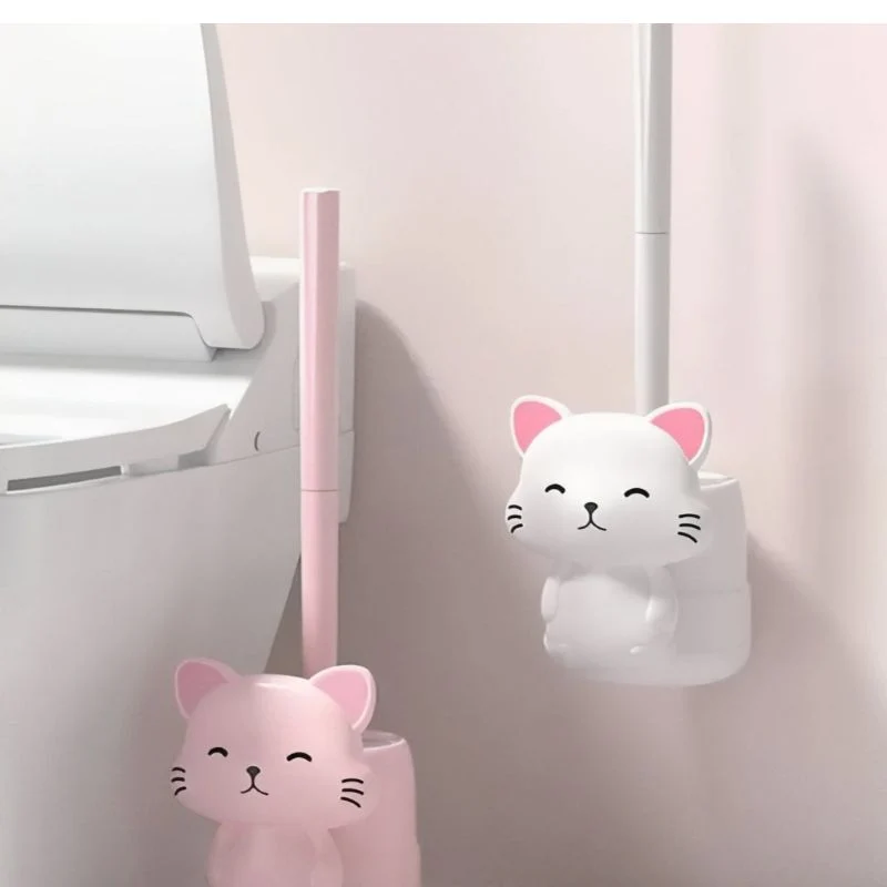 BrushPaw - Vægmonteret børsteholder med katteinspireret design