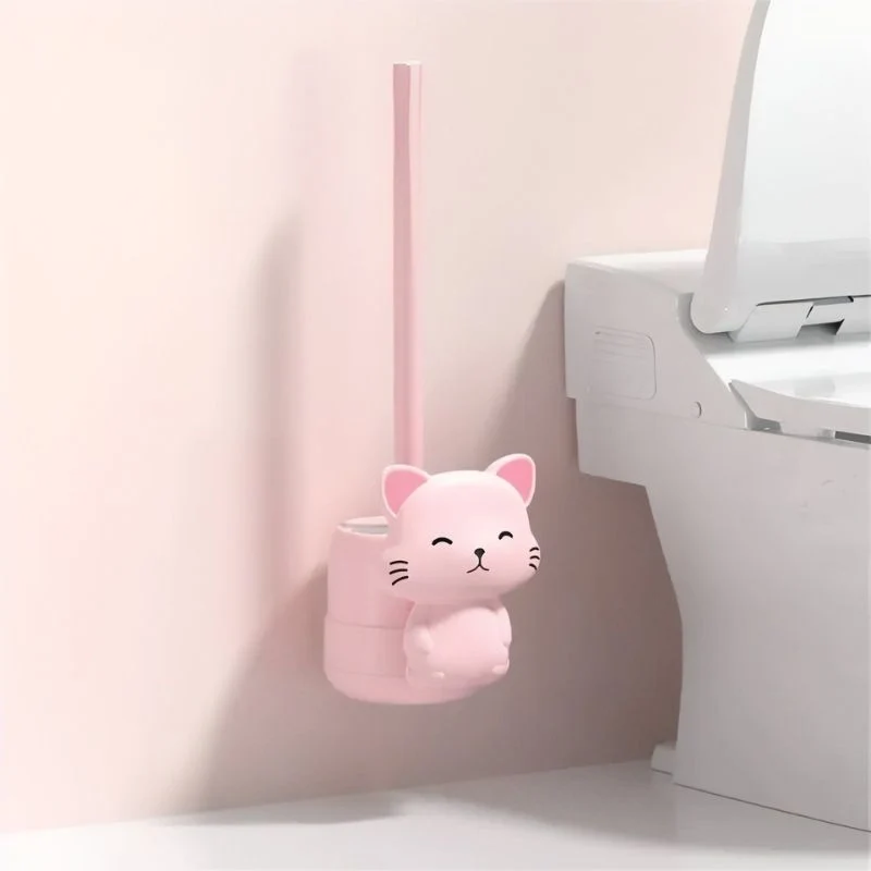 BrushPaw - Vægmonteret børsteholder med katteinspireret design