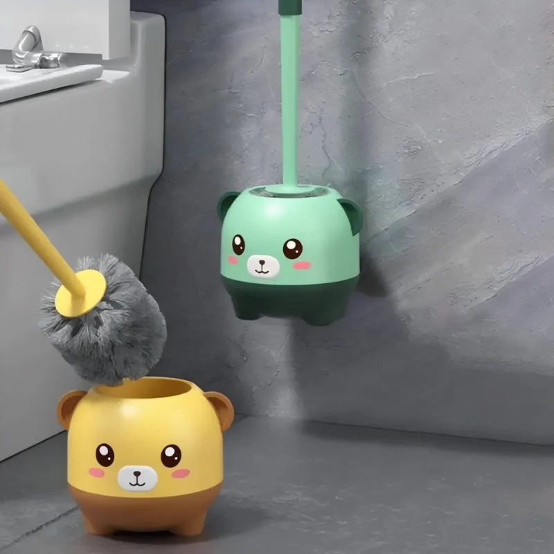 BrushMate - Børsteholder med bjørneinspireret design