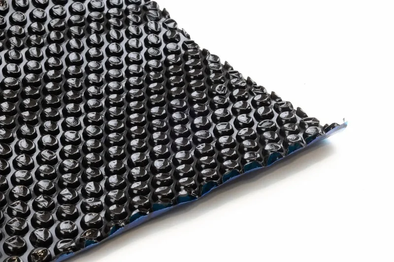 W'eau solar cover rechthoekig - 260 x 160 cm (zeilmaat 248 x 144) - Zwart/Blauw