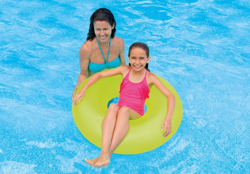Intex zwemband Neon frost Ø 91cm - Geel