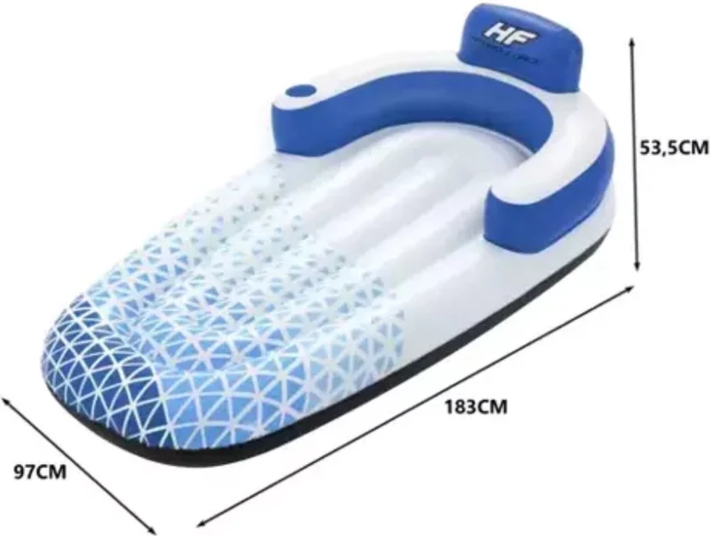 Bestway Luchtmatras Zwembad - Indigo Wave Lounge