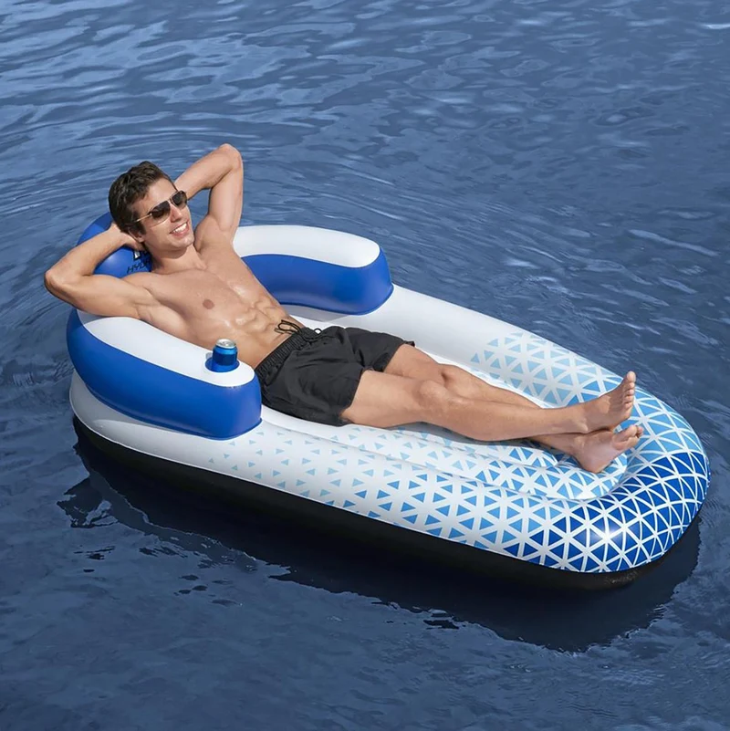 Bestway Luchtmatras Zwembad - Indigo Wave Lounge