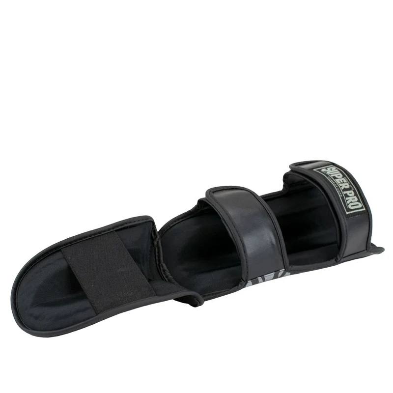 Super Pro Combat Gear Scheenbeschermer Kids Wolf - Zwart/Grijs