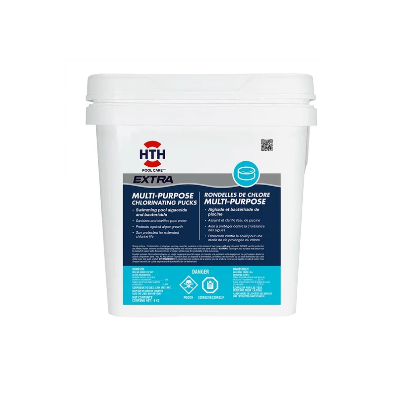 Rondelles de chlore HTH Multi - 6 kg