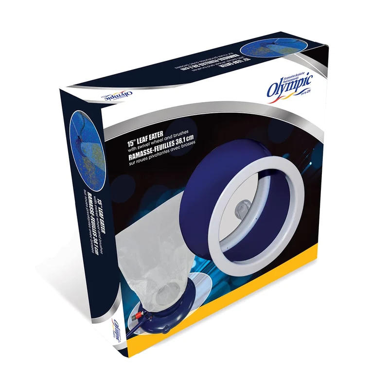 Ramasse-feuilles sur roues pivotantes