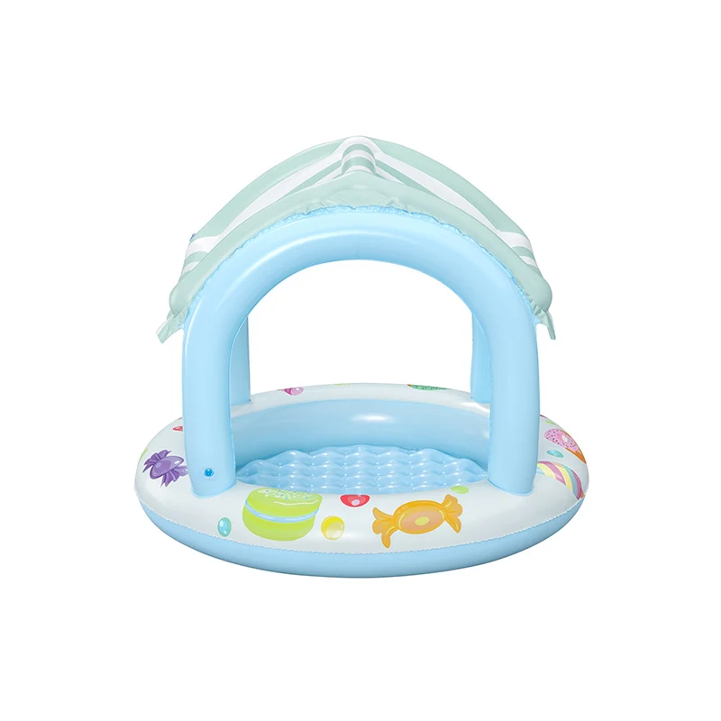 Piscine gonflable pare-soleil Sweet shoppe - 41 pouces