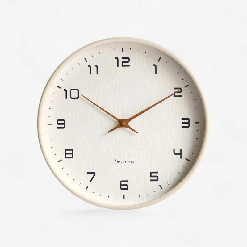 ClockNest – Rund Vægur med Digital Display