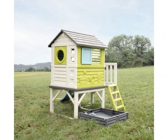 Smoby Square House On Stilts speelhuis met zandbak