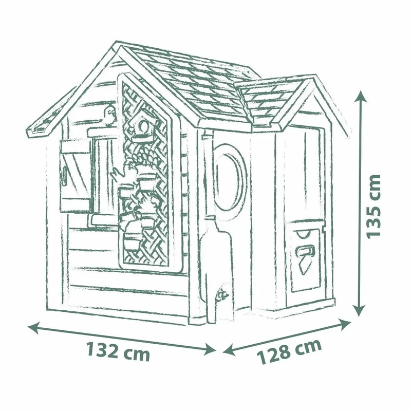 Smoby Garden House speelhuis