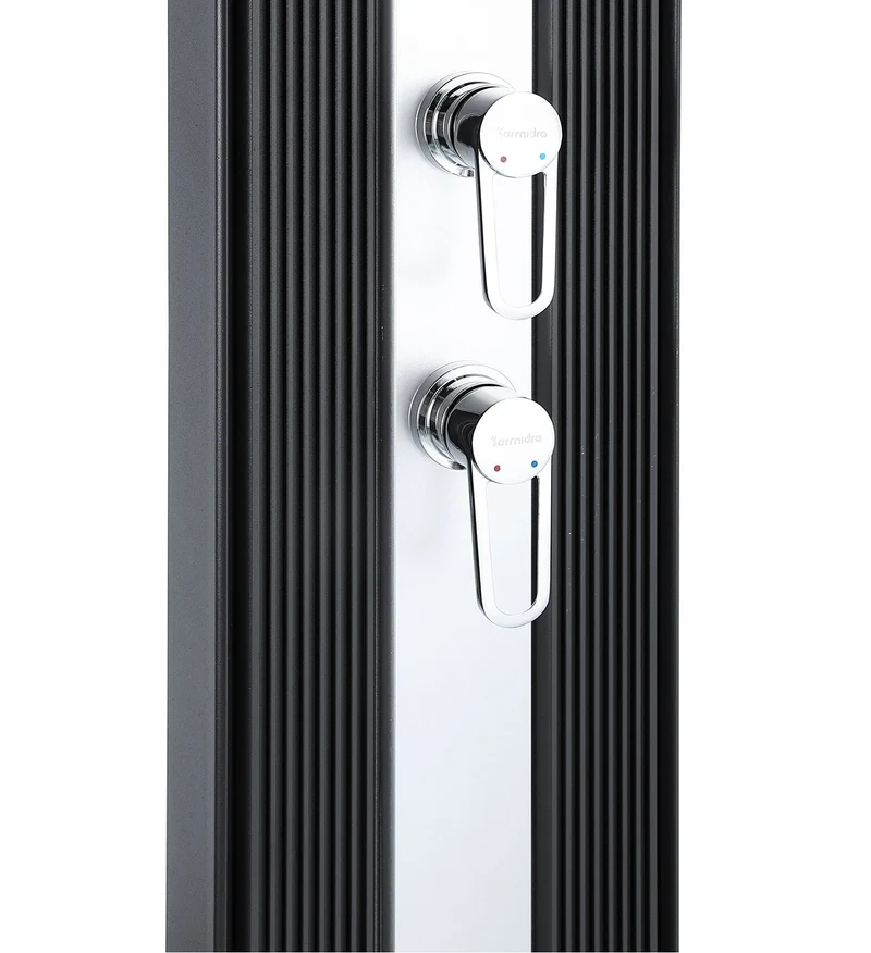 Douche Hybride Dada Straight 40L Kleur Antraciet / Geborsteld aluminium