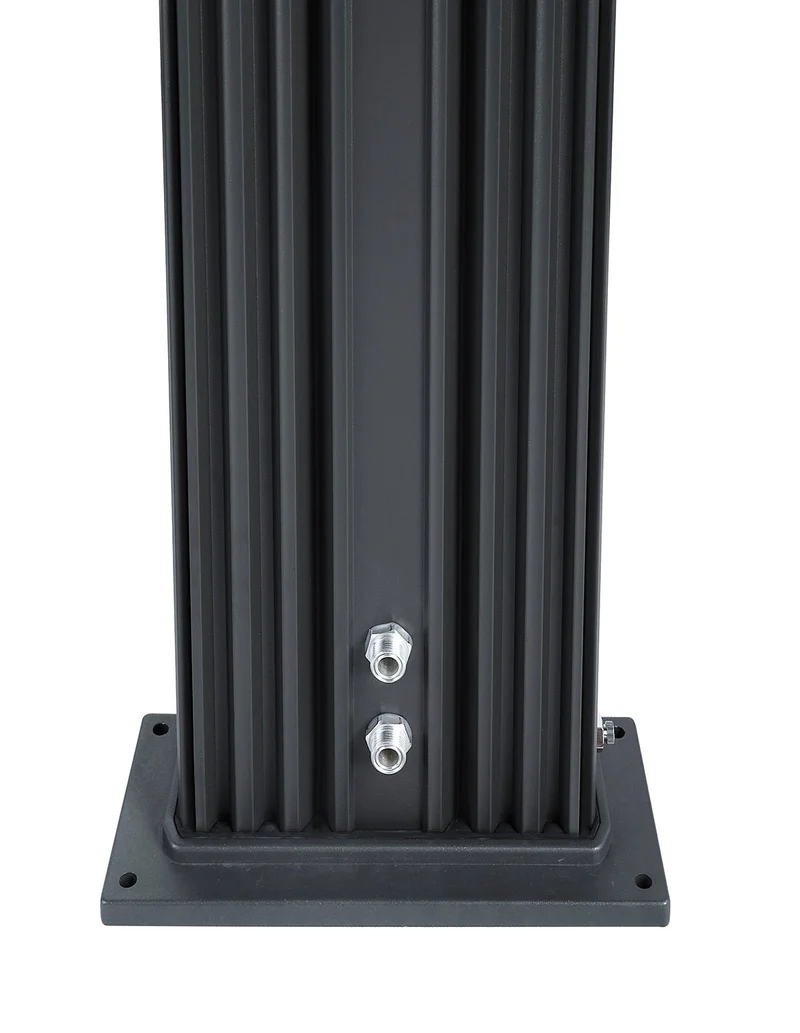 Douche Hybride Dada Straight 40L Kleur Antraciet / Geborsteld aluminium