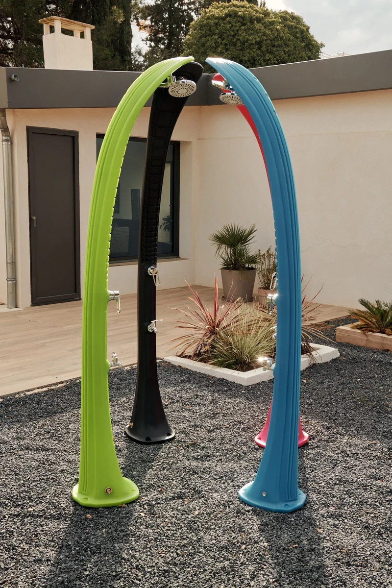 Cobra 32L Douche op zonne-energie - Blauw
