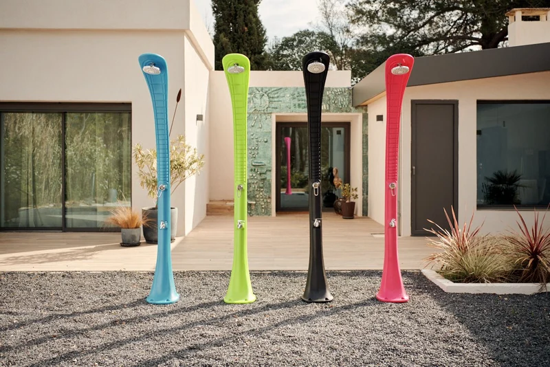 Cobra 32L Douche op zonne-energie - Blauw