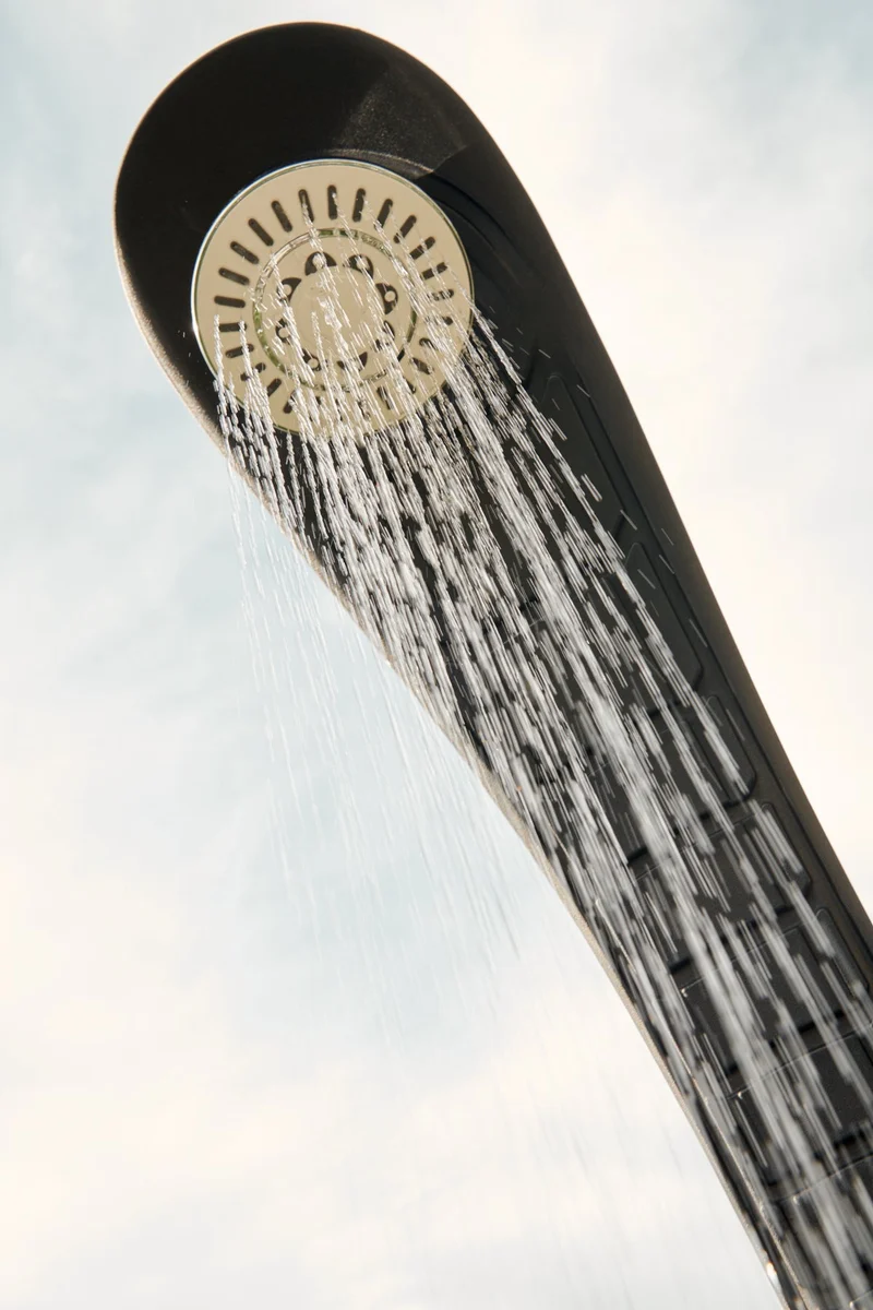 Cobra 32L Douche op zonne-energie - Blauw