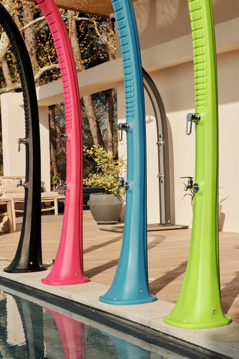 Cobra 32L Douche op zonne-energie - Blauw