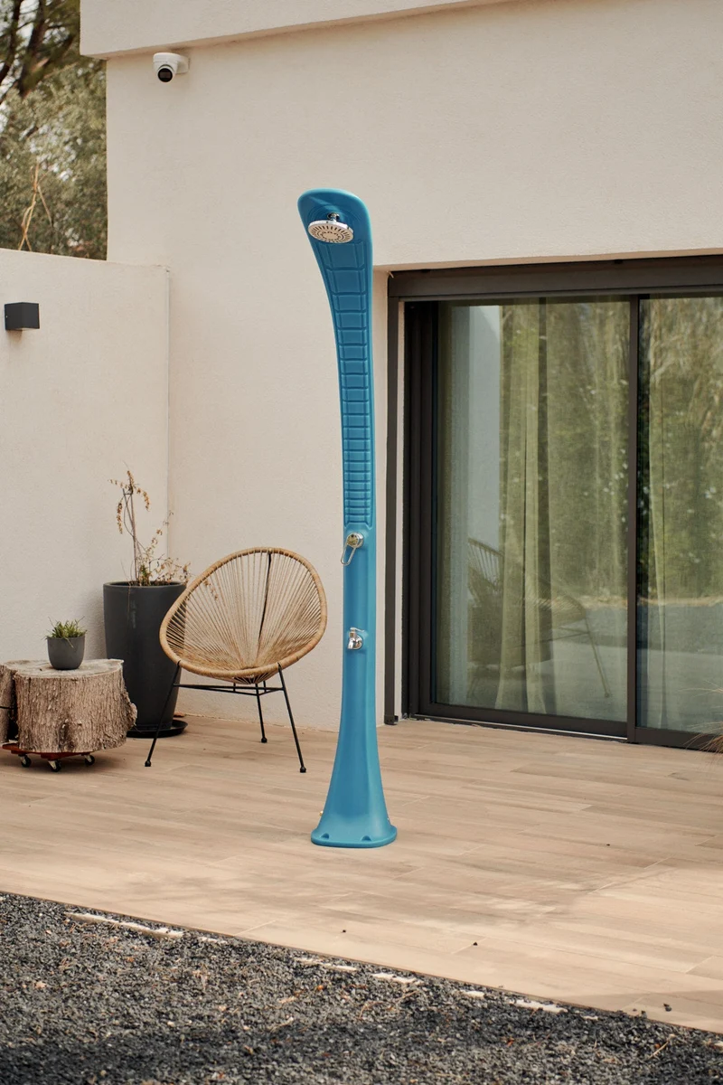 Cobra 32L Douche op zonne-energie - Blauw