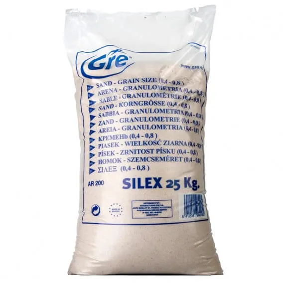 Gre - Saco de arena de sílex 25 kg Gre AR200