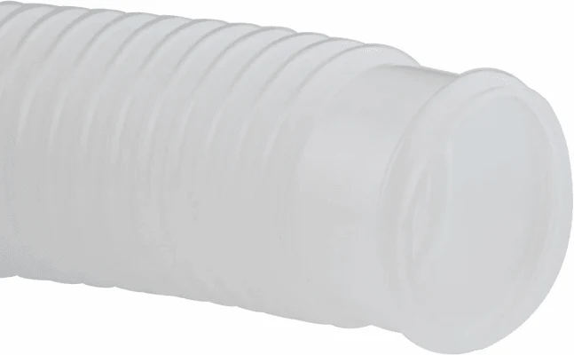 Zwembadslang wit 38 mm - 25 meter