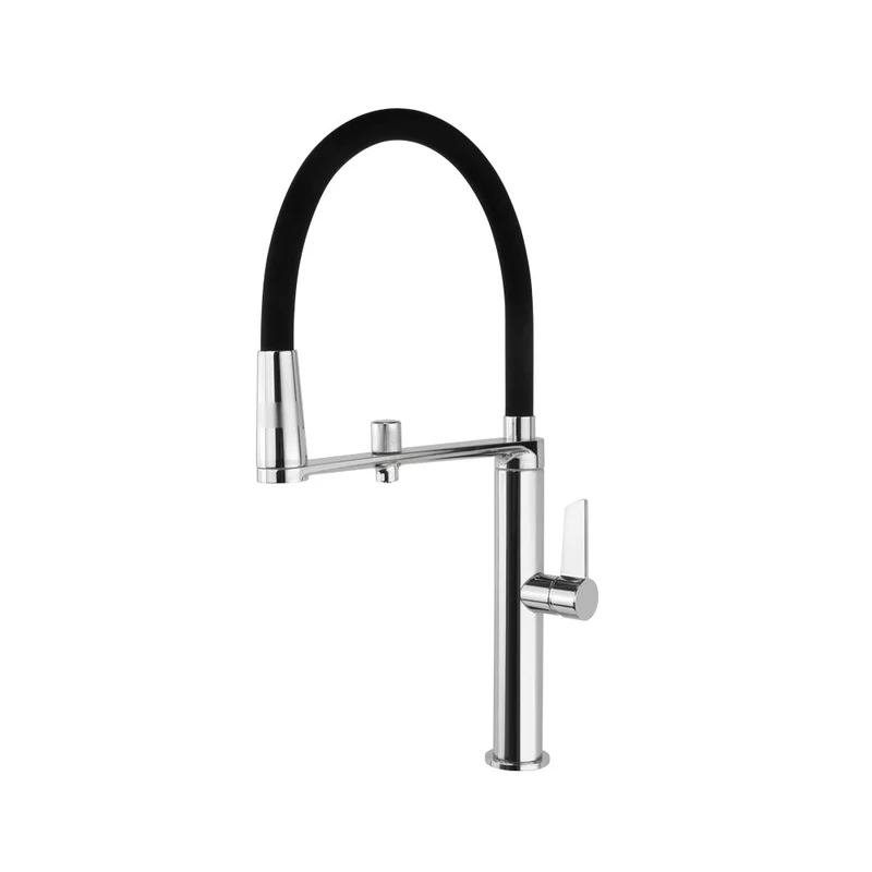 Ramon Soler - Grifo de cocina profesional monomando Pure Water cromo