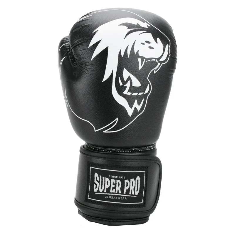 Super Pro Combat Gear Talent (Kick)Bokshandschoenen - Zwart/Wit