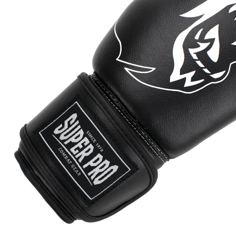 Super Pro Combat Gear Talent (Kick)Bokshandschoenen - Zwart/Wit