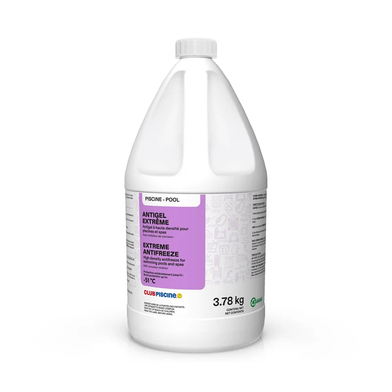 Antigel extrême pour piscines et spas