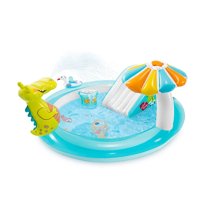 Aire de jeu flottante gonflable Alligator