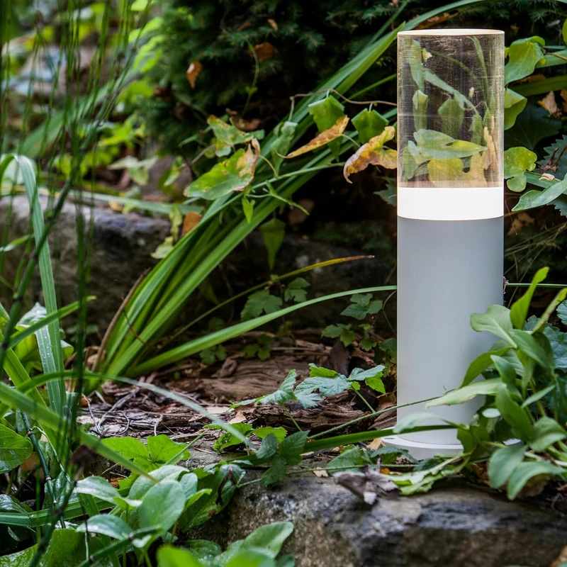 Tuinlamp 3W warm wit - metaal