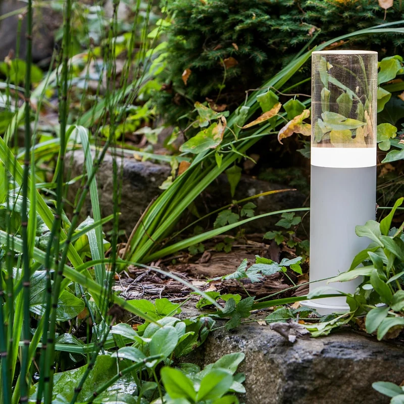 Tuinlamp 3W warm wit - metaal