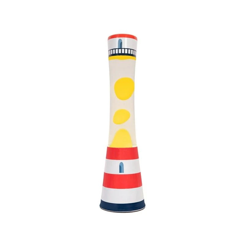 Lampada Lava Faro Multicolore 22x12x29cm Fisura