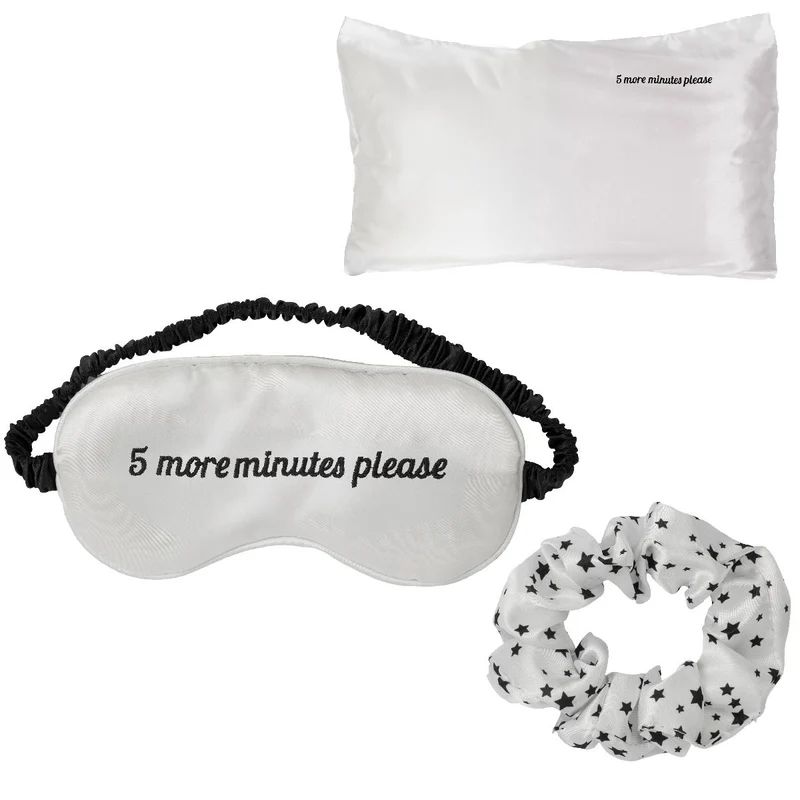 Kit Sonno 5 More Minutes Bianco Nero Fisura