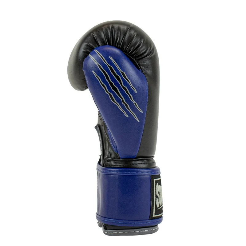 Super Pro Combat Gear Bokshandschoenen Kids Wolf - Zwart/Blauw