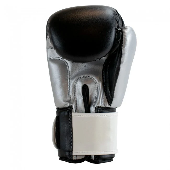 Super Pro Combat Gear Rebel (Kick)Bokshandschoenen - Zwart/Wit